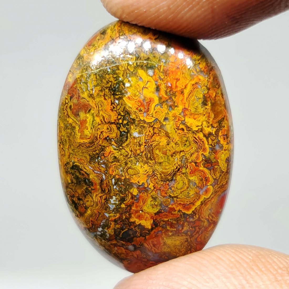 19.60ct  Natural Rare Hungarian Agate (1 of 1)