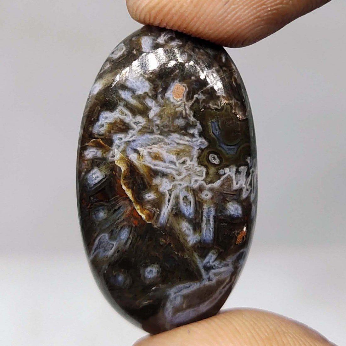 30.25 ct Natural Stick Agate (1 of 1)