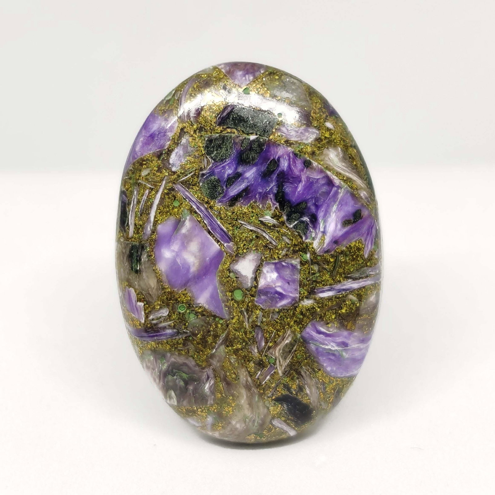 24.20 ct Natural Copper Charoite (1 of 1)