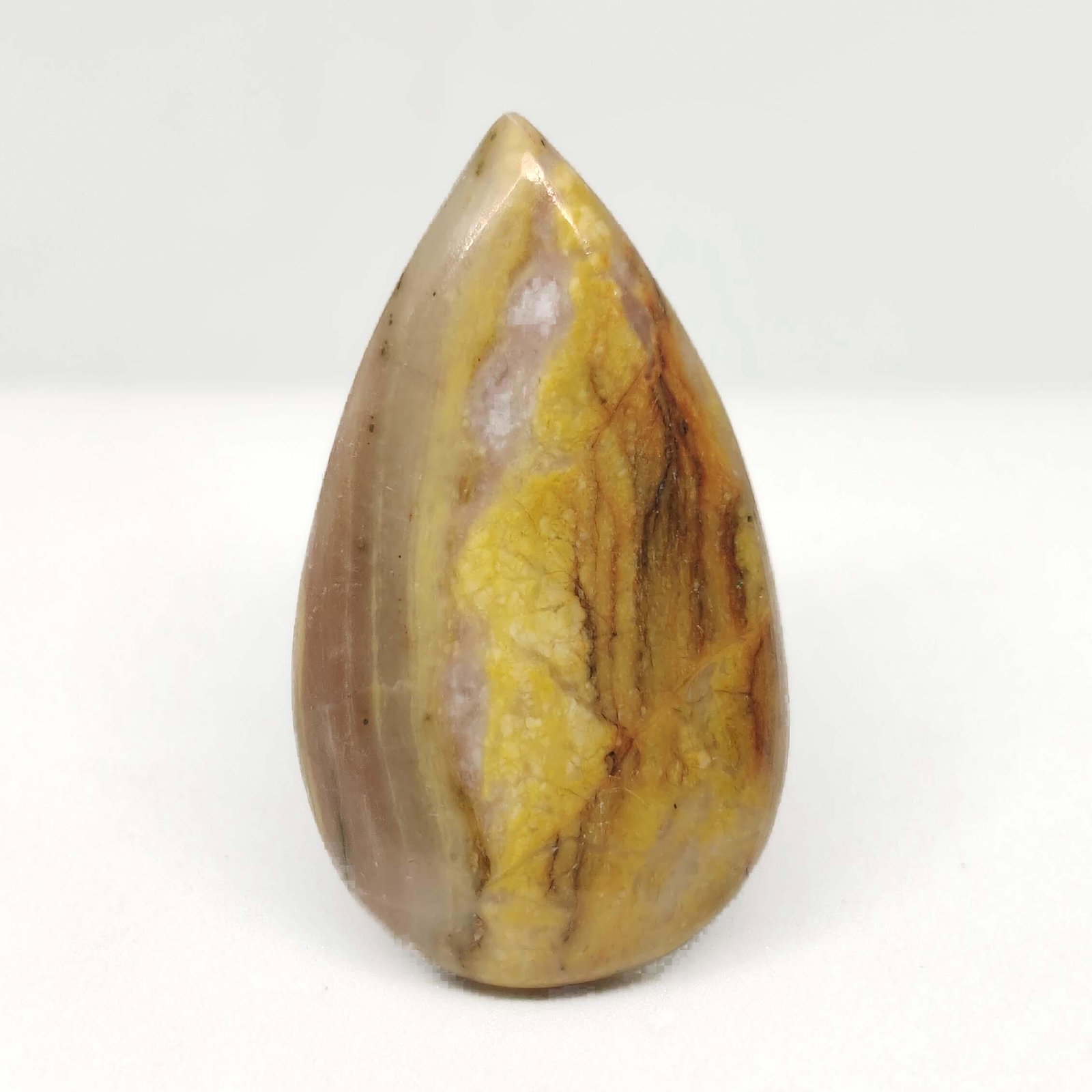 25.40 ct Natural Yellow Lace Agate (1 of 1)