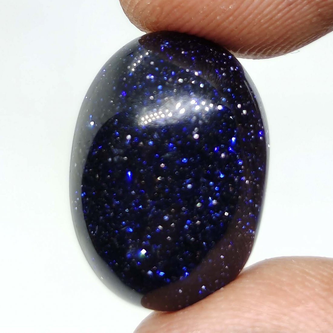 13.40 ct Natural Blue Sunstone (1 of 1)