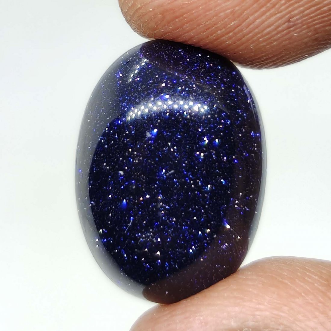 12.00 ct Natural Blue Sunstone: All the stones listed are 100% natural and rarely selected from a big quantity lot also these are of very high quality. BID WITH CONFIDENCE!!! DIMENSIONS : 18X13X7 mm