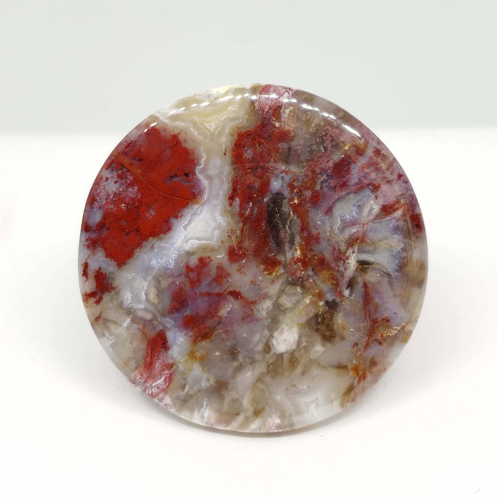 55.85 ct Top Grade Natural Red Moss Agate (1 of 1)