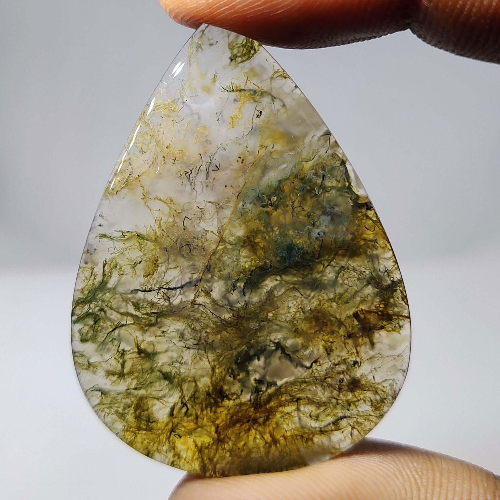 40.90 ct Natural Moss Agate (1 of 1)