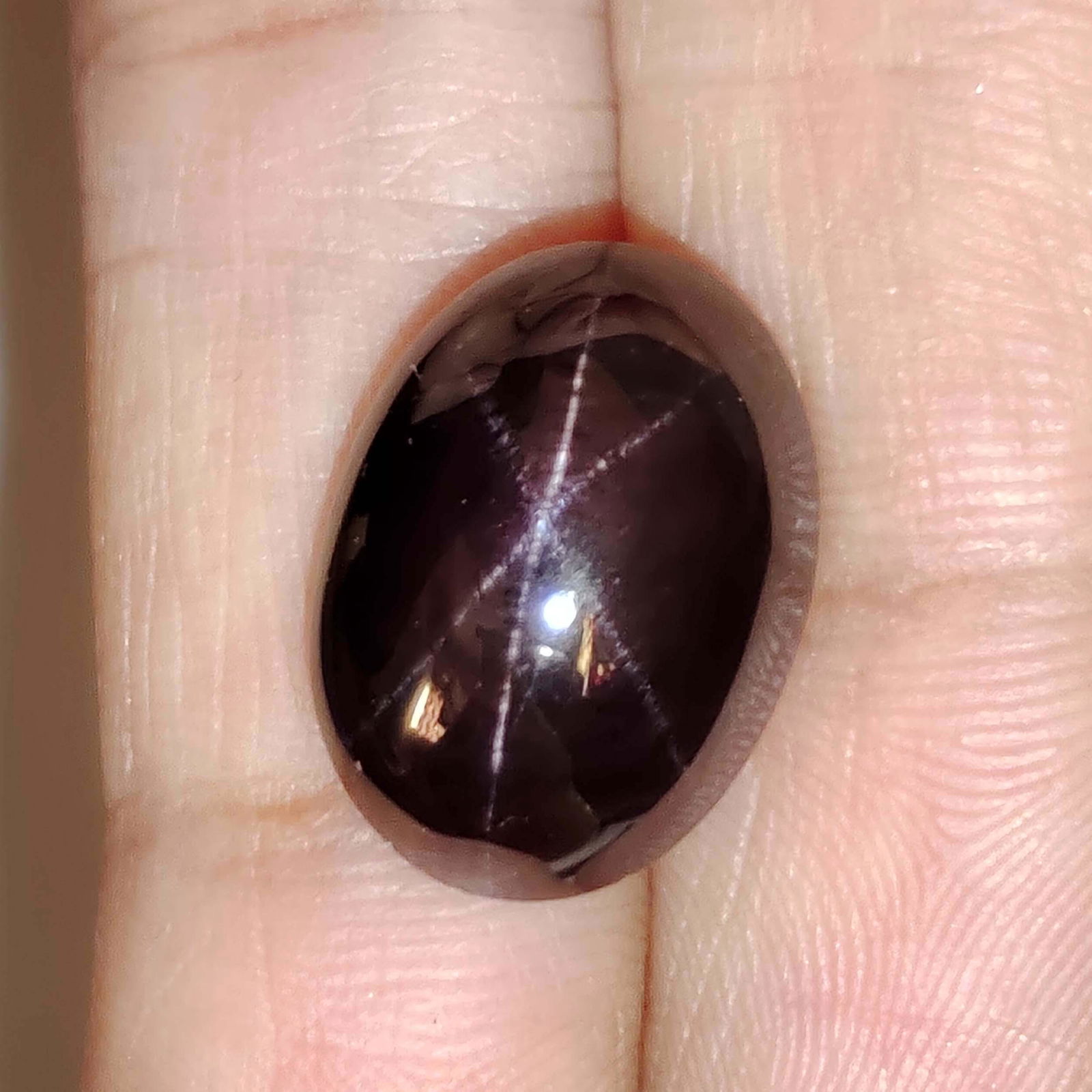 5.55 ct Natural Star Garnet (1 of 1)