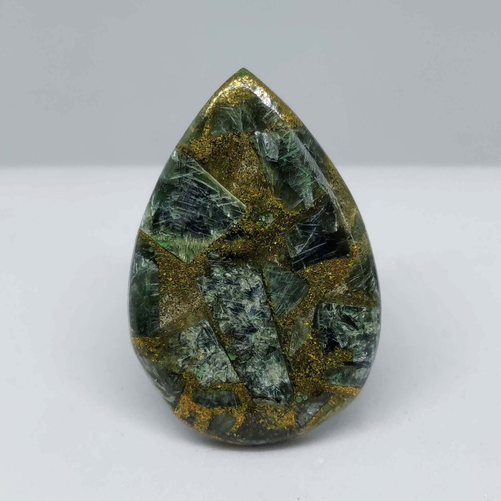 18.80 ct Natural Copper Seraphinite (1 of 1)