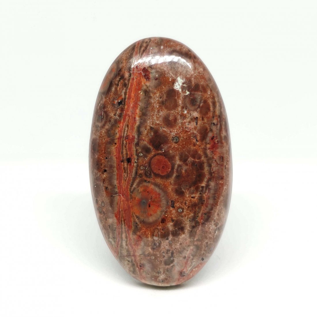 28.35 ct Natural Poppy Jasper (1 of 1)