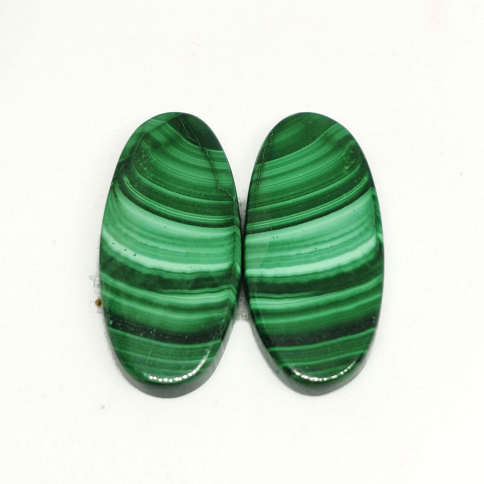 39.20ct Natural Malachite Pair (1 of 1)