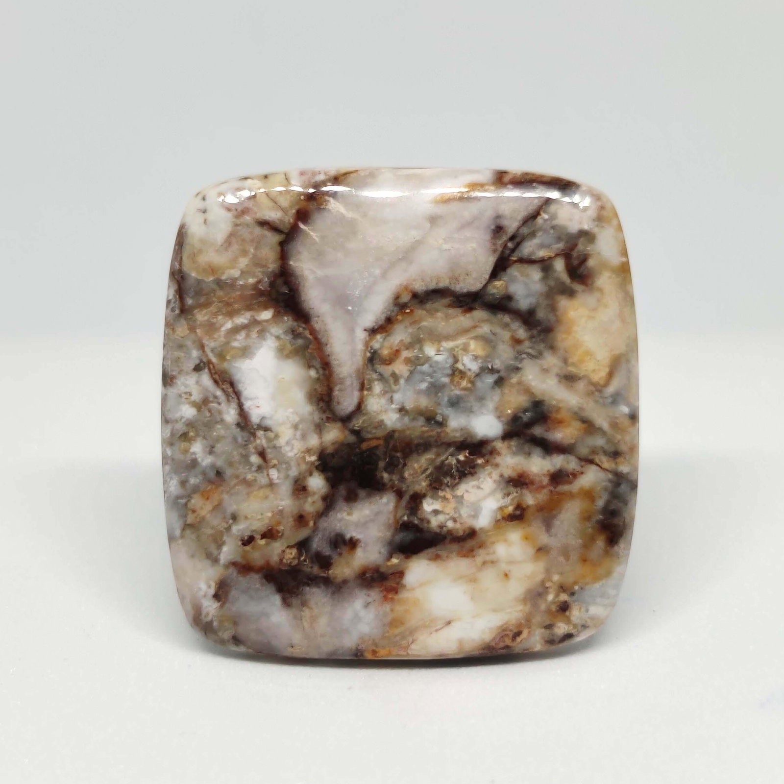 29.10 ct Natural Wild Horse Jasper: All the stones listed are 100% natural and rarely selected from a big quantity lot also these are of very high quality. BID WITH CONFIDENCE!!! DIMENSIONS : 26.5X26X4 mm