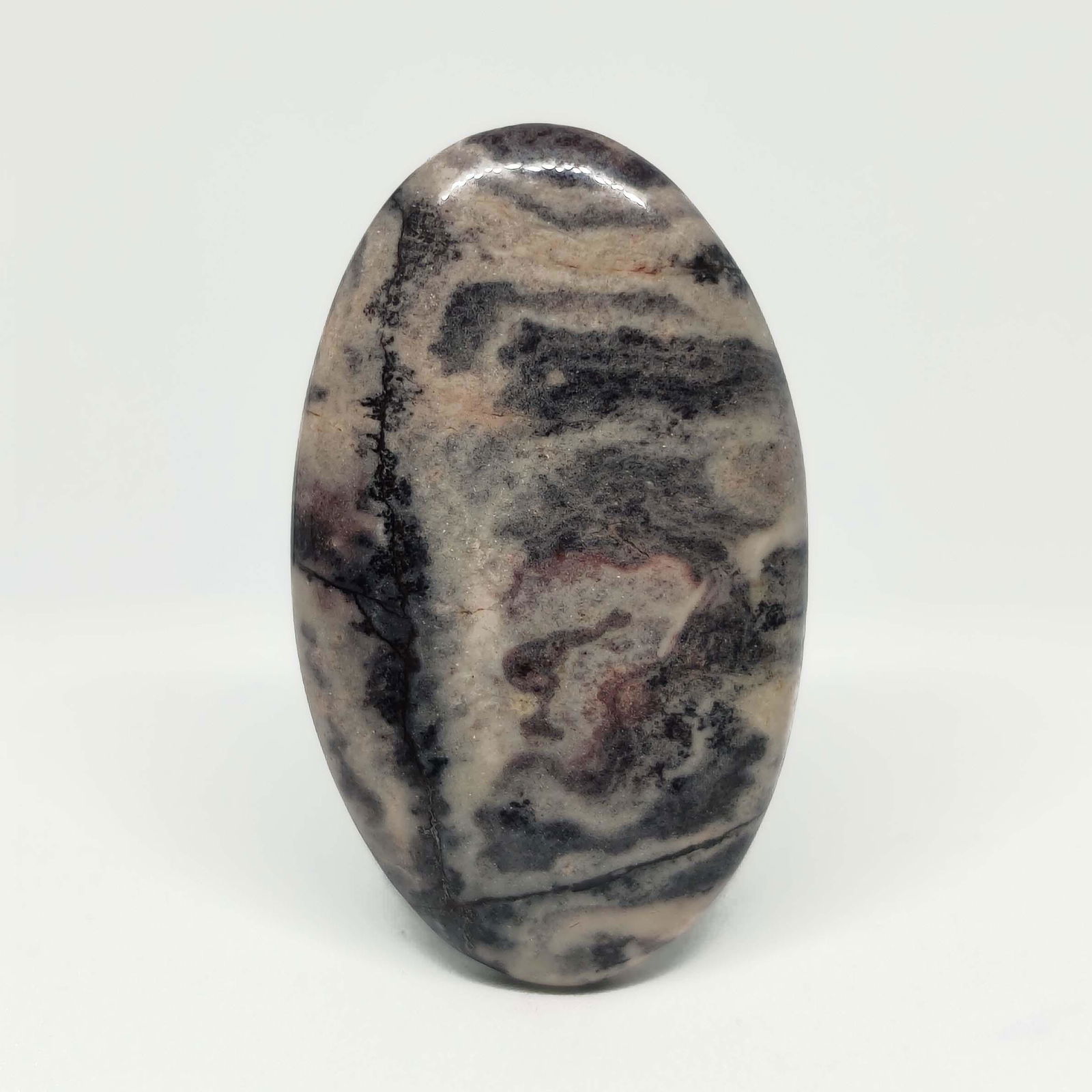 36.55 ct Natural Porcelain Jasper: All the stones listed are 100% natural and rarely selected from a big quantity lot also these are of very high quality. BID WITH CONFIDENCE!!! DIMENSIONS : 37X22X5 mm