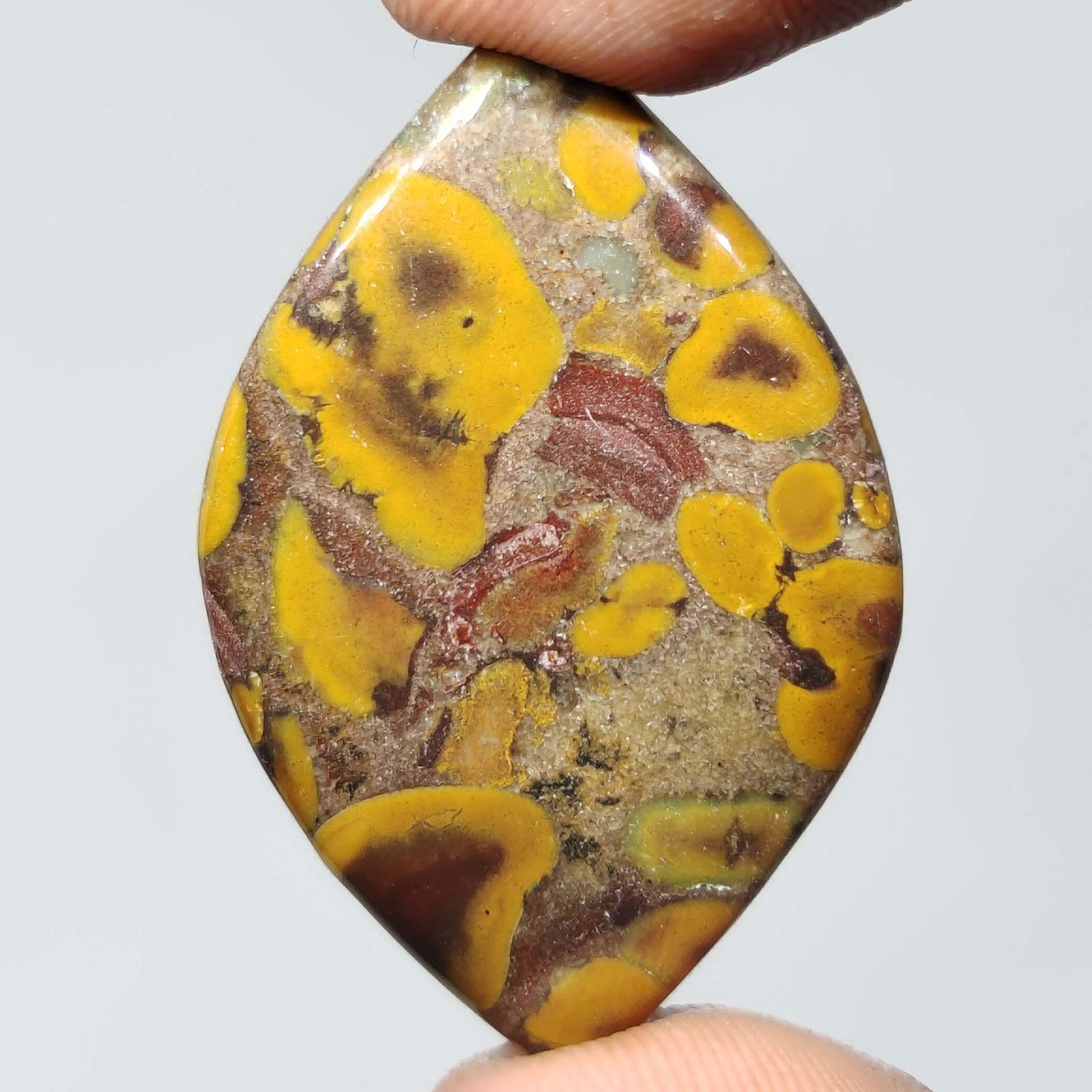 34.00 ct Natural Fruit Jasper (1 of 1)