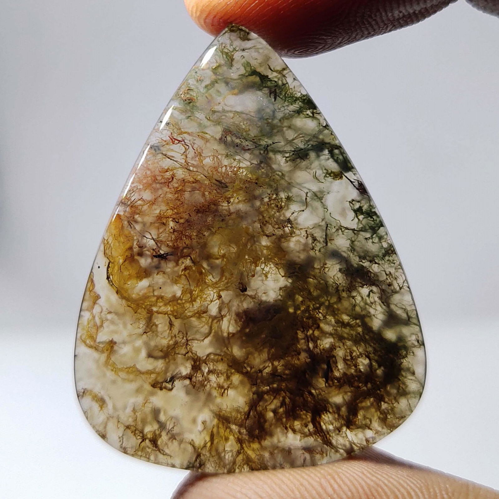 31.75 ct Natural Moss Agate (1 of 1)