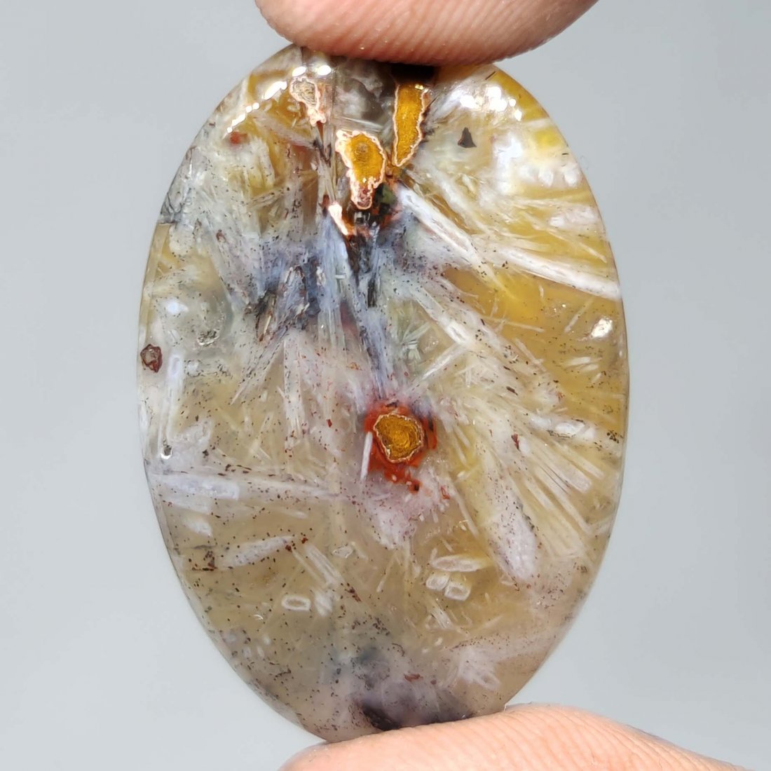 28.00 ct Natural Turkish Stick Agate (1 of 1)