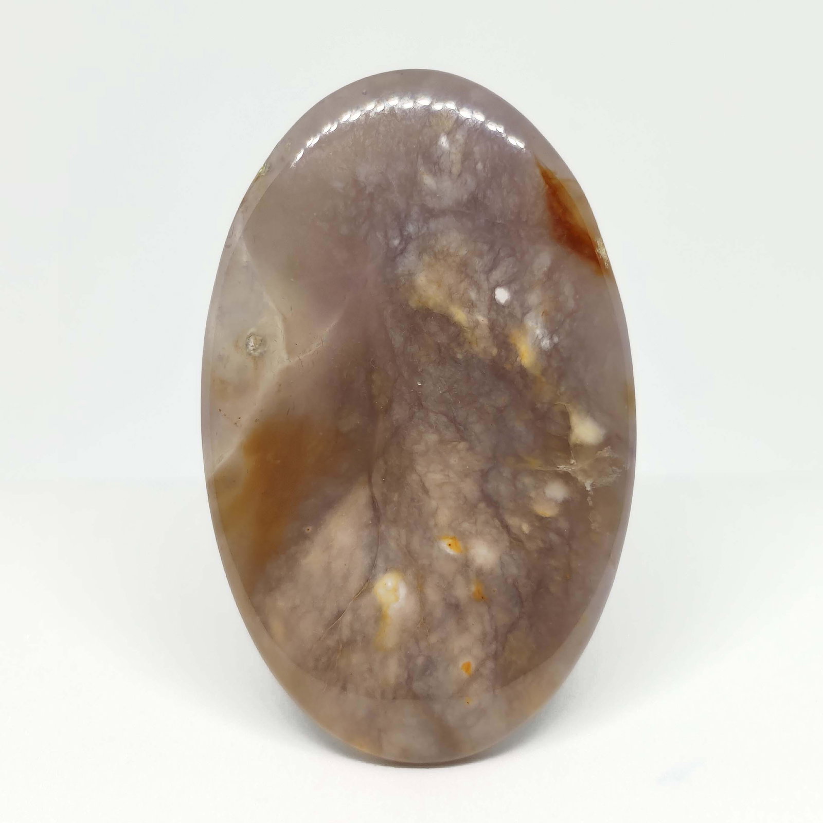 84.60 ct Natural Blue Chalcedony: All the stones listed are 100% natural and rarely selected from a big quantity lot also these are of very high quality. BID WITH CONFIDENCE!!! DIMENSIONS : 52X33X5.5 mm