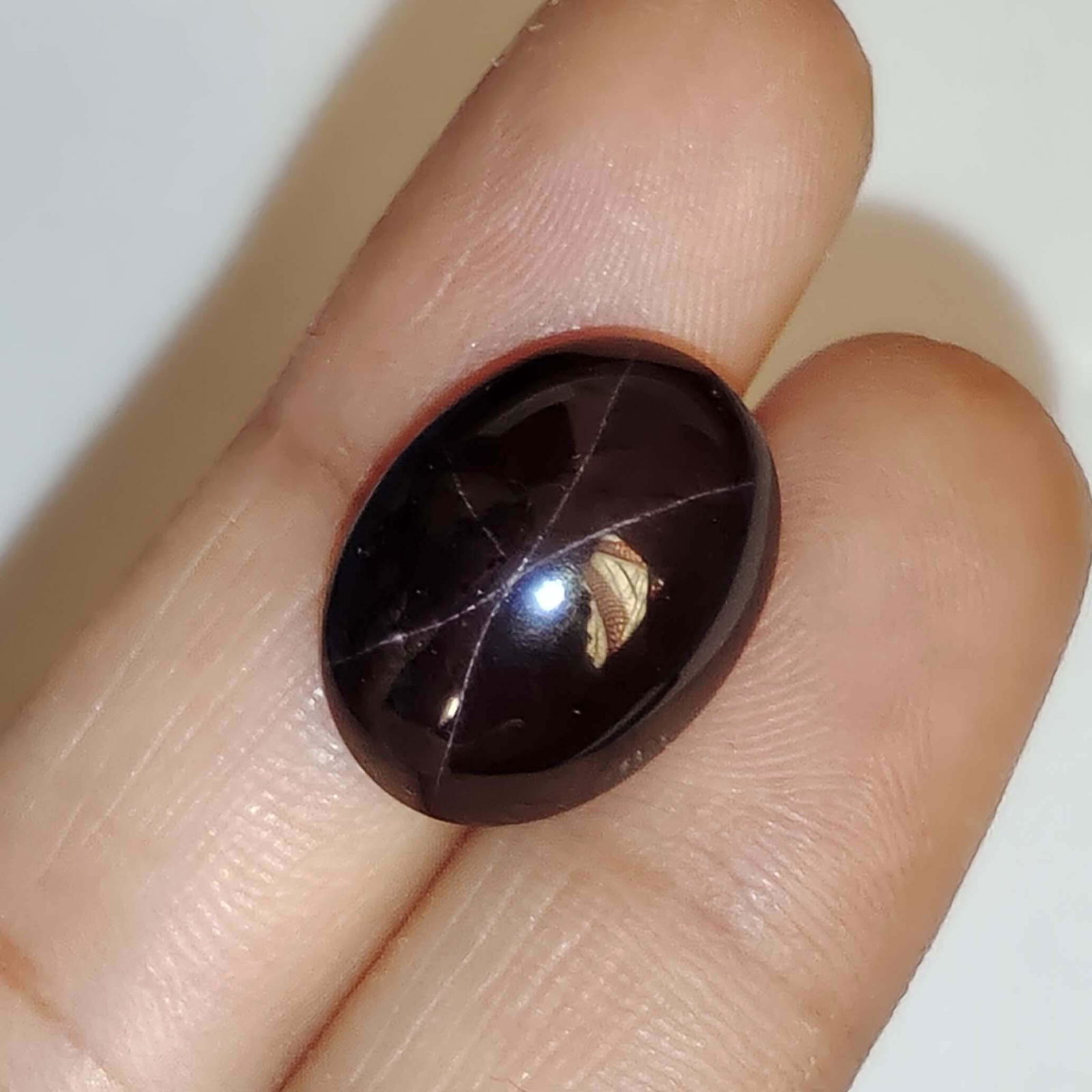 18.65 ct Natural Star Garnet (1 of 1)