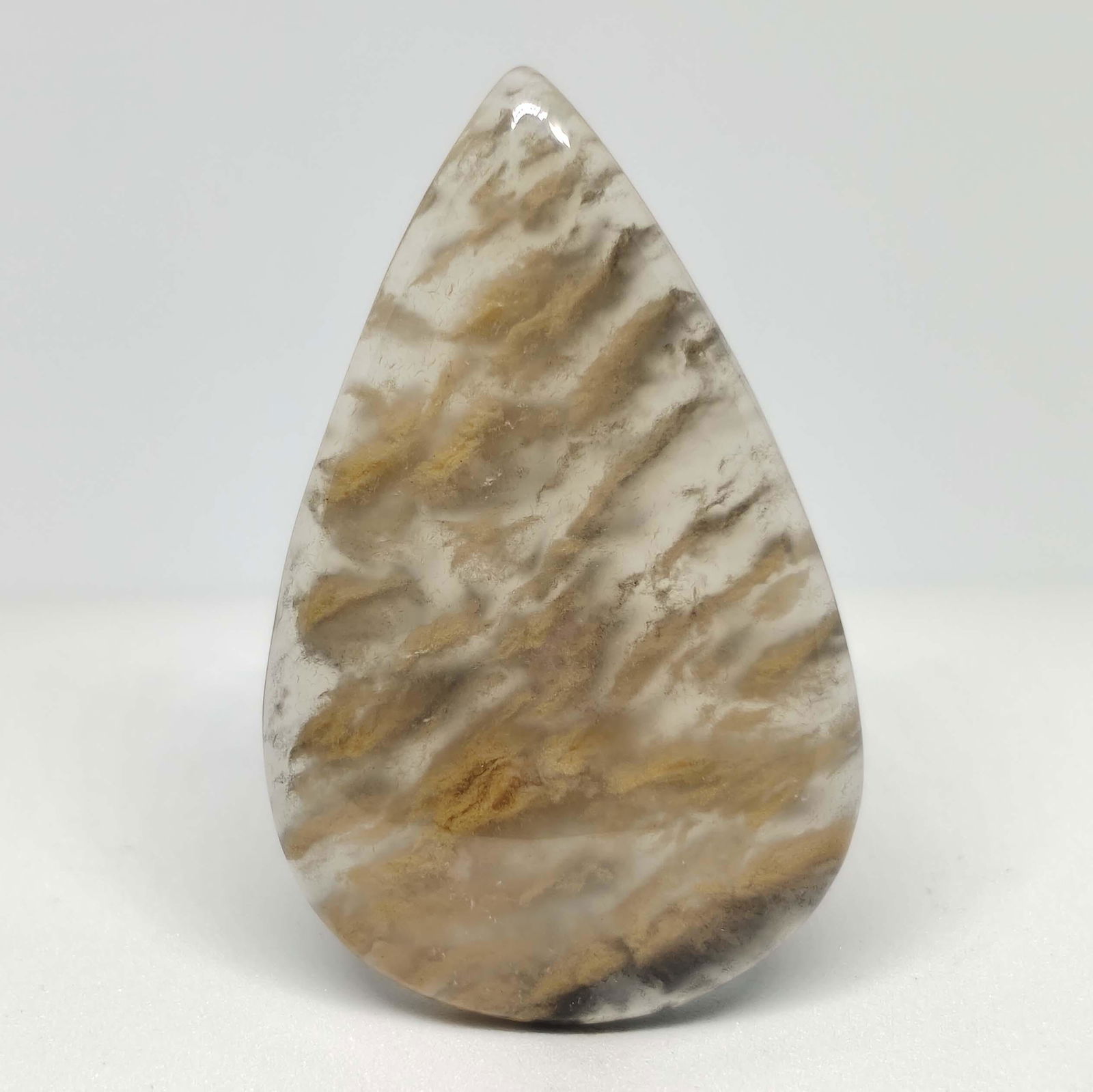 38.70 ct Natural Tiger Dendrite Agate (1 of 1)