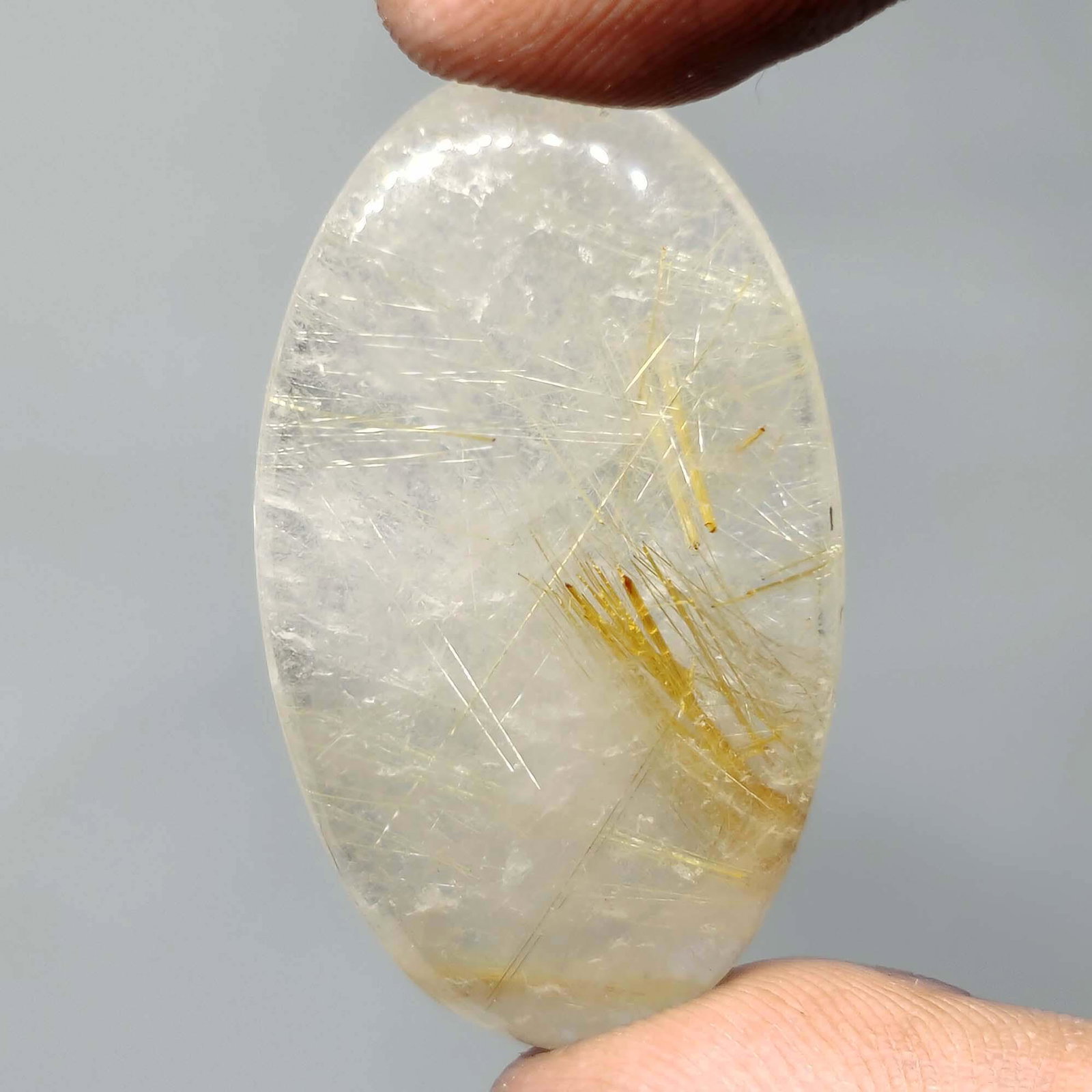 49.60 ct Top Grade Natural Golden Rutile Quartz (1 of 1)
