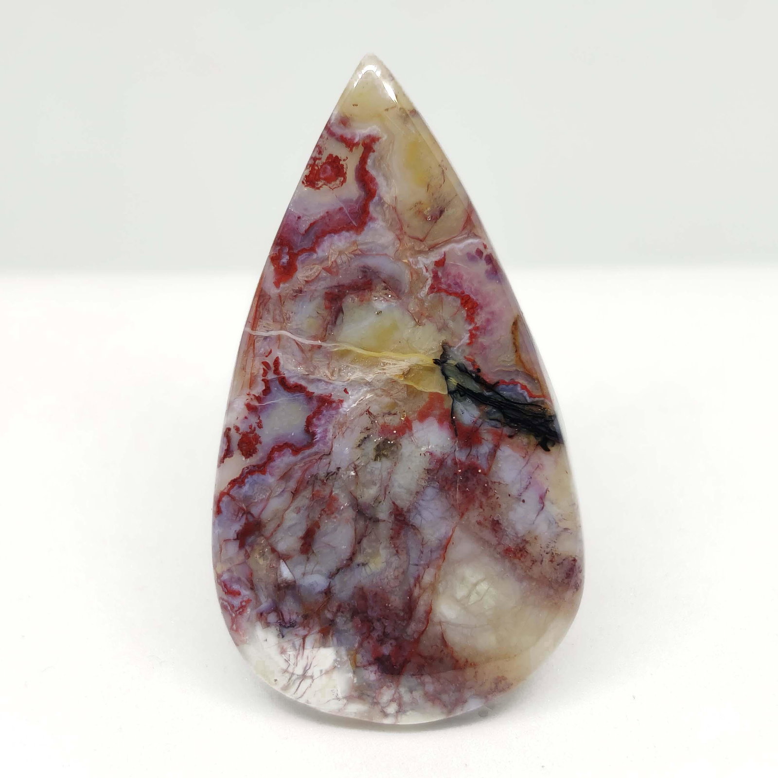 31.40 ct Natural Red Moss Agate (1 of 1)