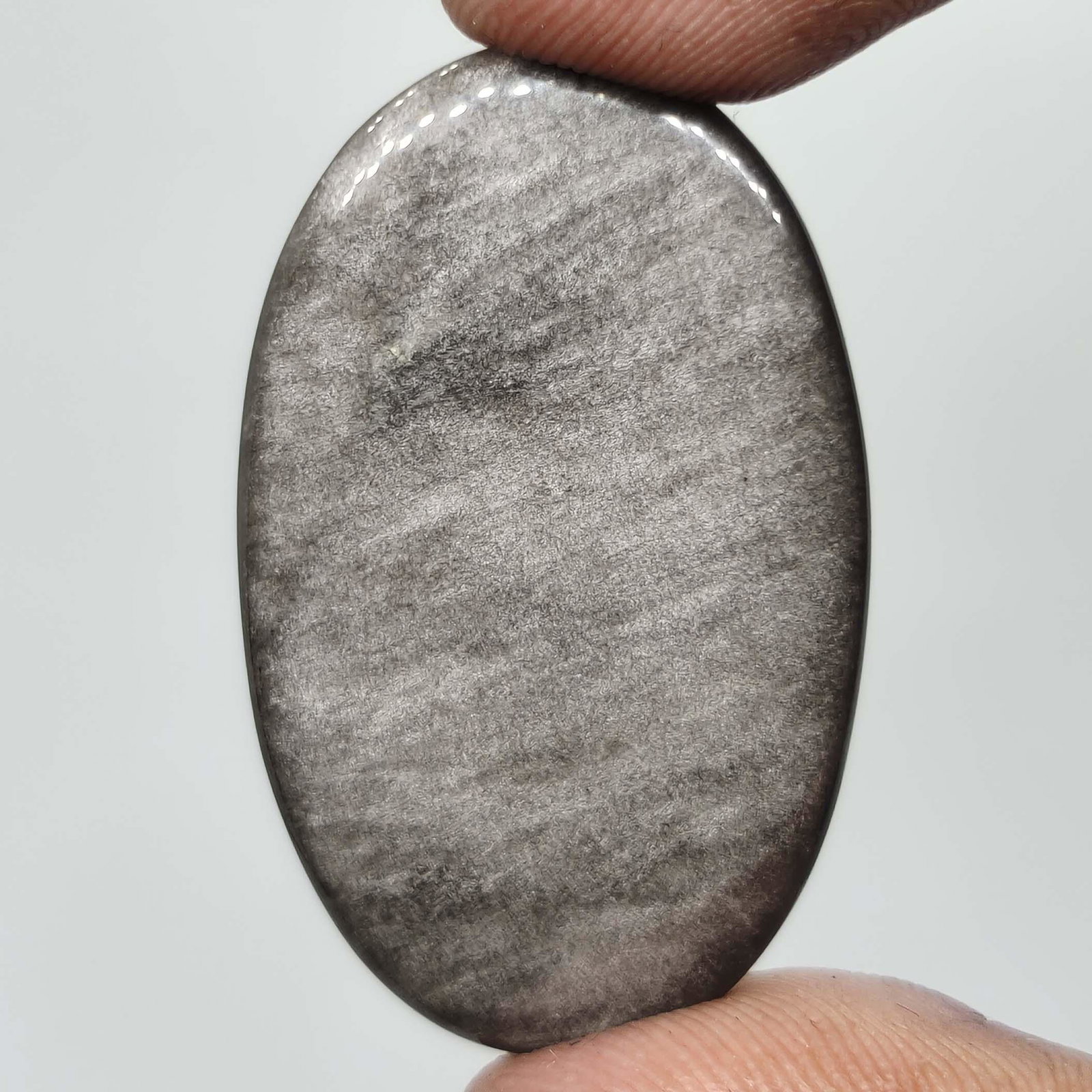 24.30 ct Natural Silver Obsidian (1 of 1)