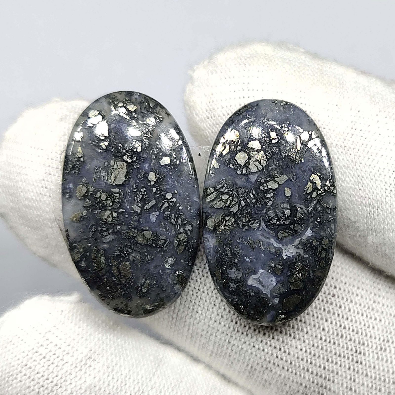 23.15 ct Natural Marcasite Pair (1 of 1)