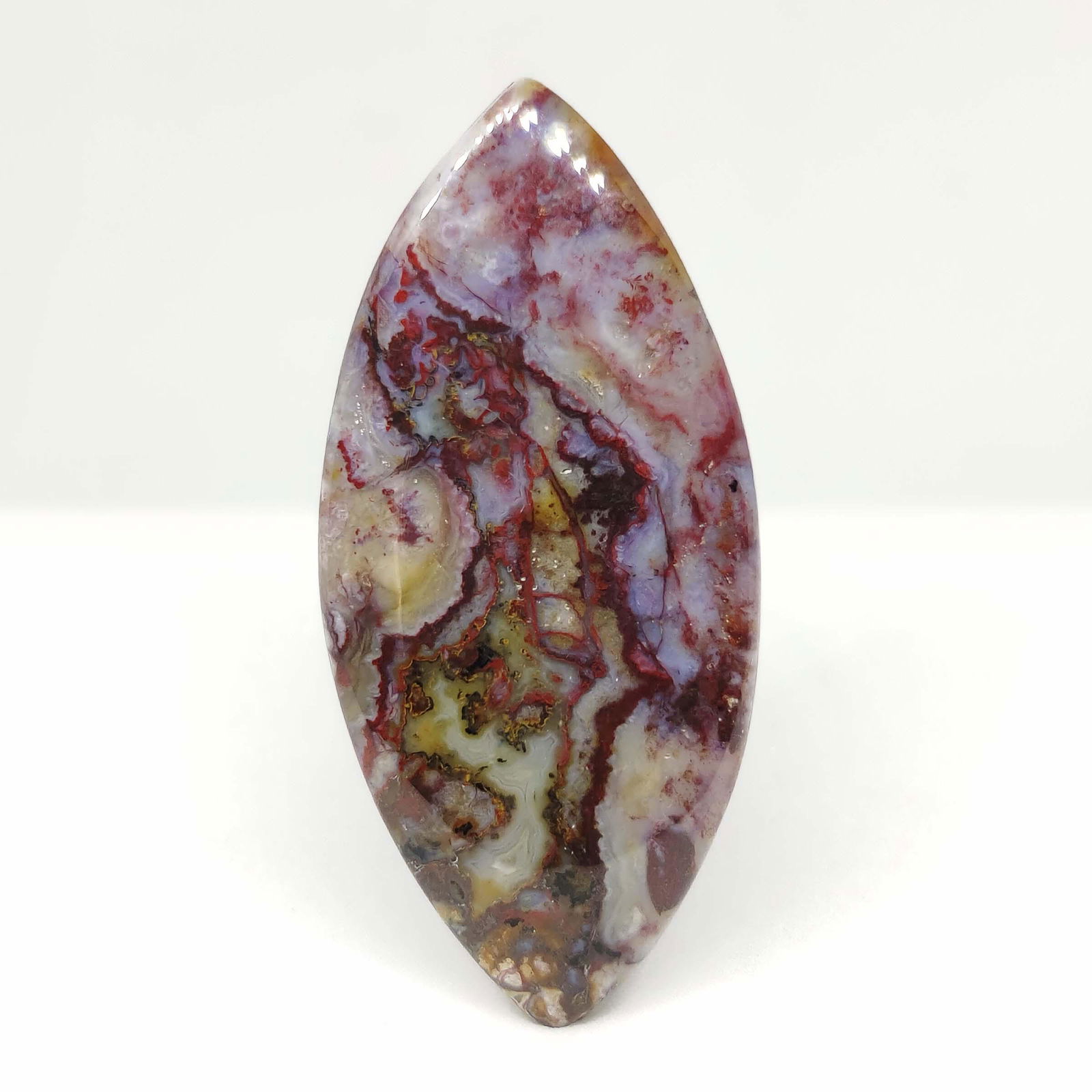 27.85 ct Natural Red Moss Agate (1 of 1)