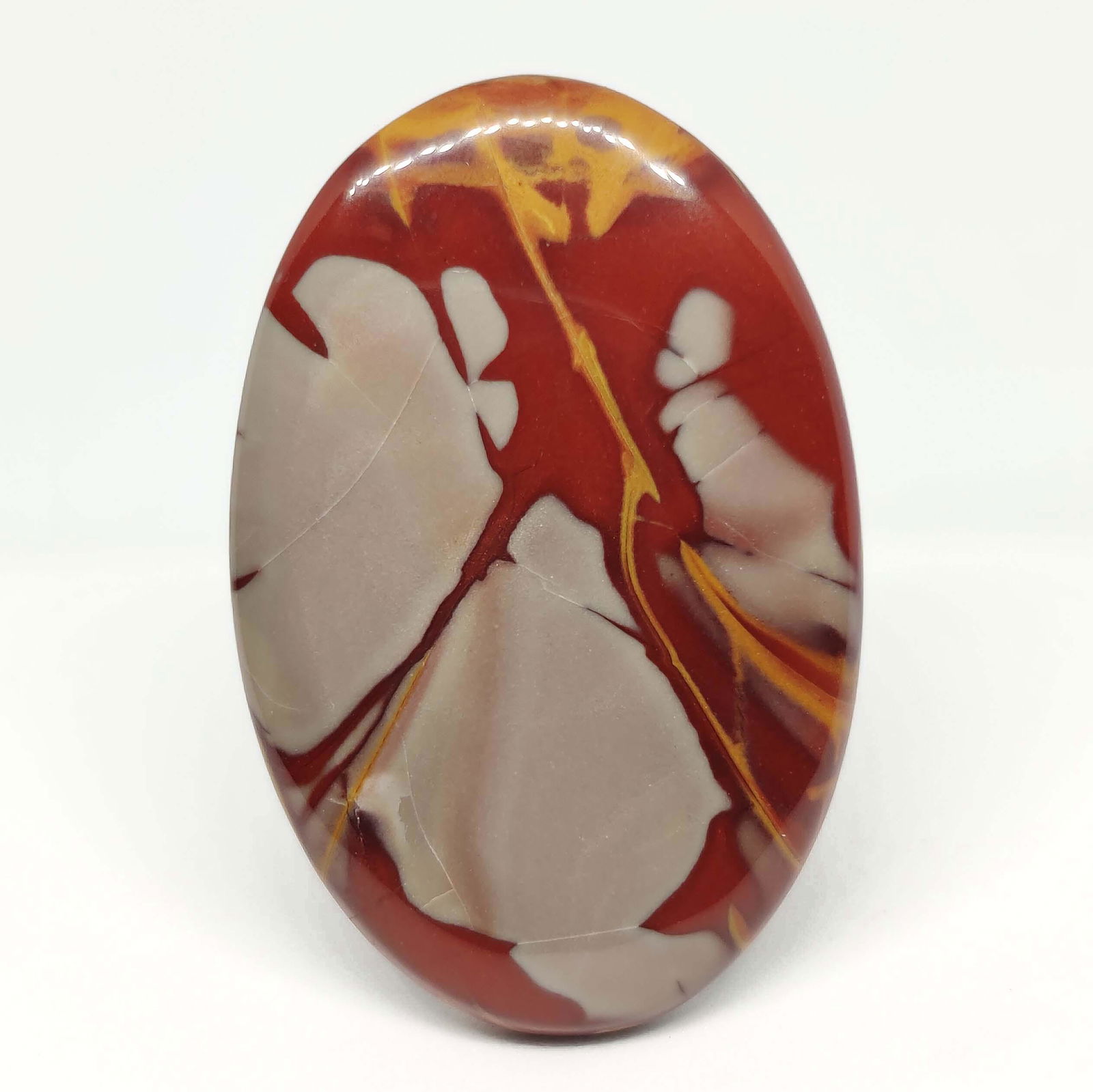 71.80 ct Natural Noreena Jasper: All the stones listed are 100% natural and rarely selected from a big quantity lot also these are of very high quality. BID WITH CONFIDENCE!!! DIMENSIONS : 47X31X5 mm