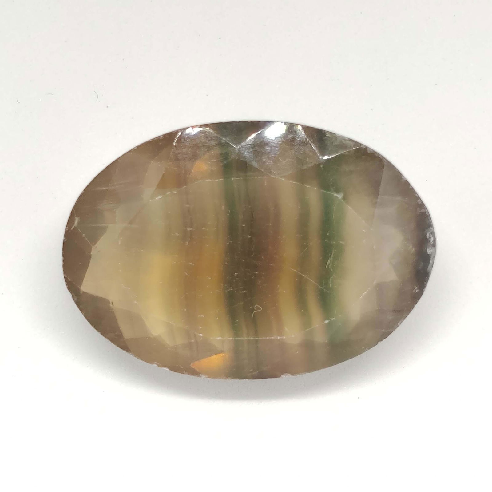 83.55 ct Natural Multi Fluorite Faceted (1 of 2)
