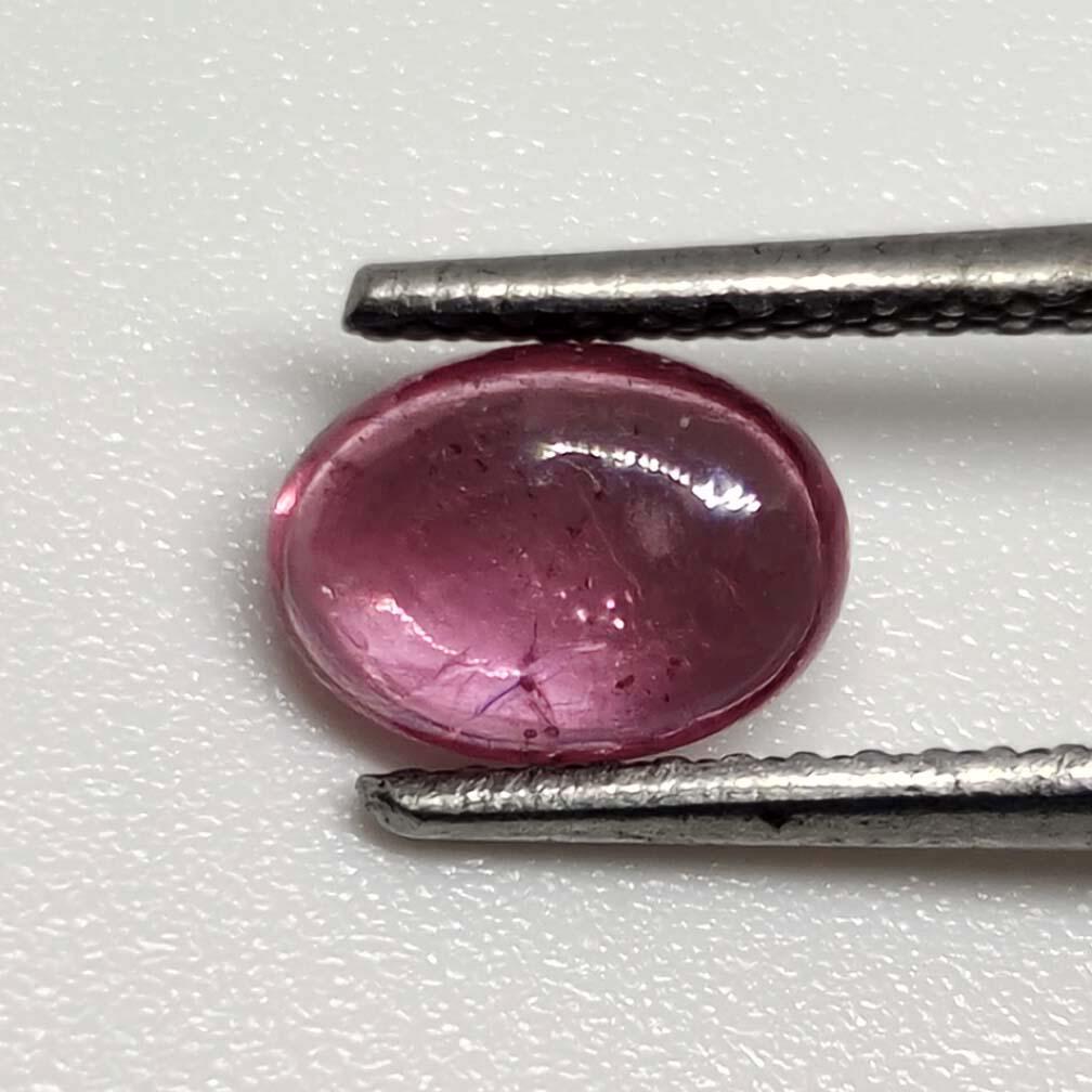 0.90 ct Natural Red Ruby Cab (1 of 2)