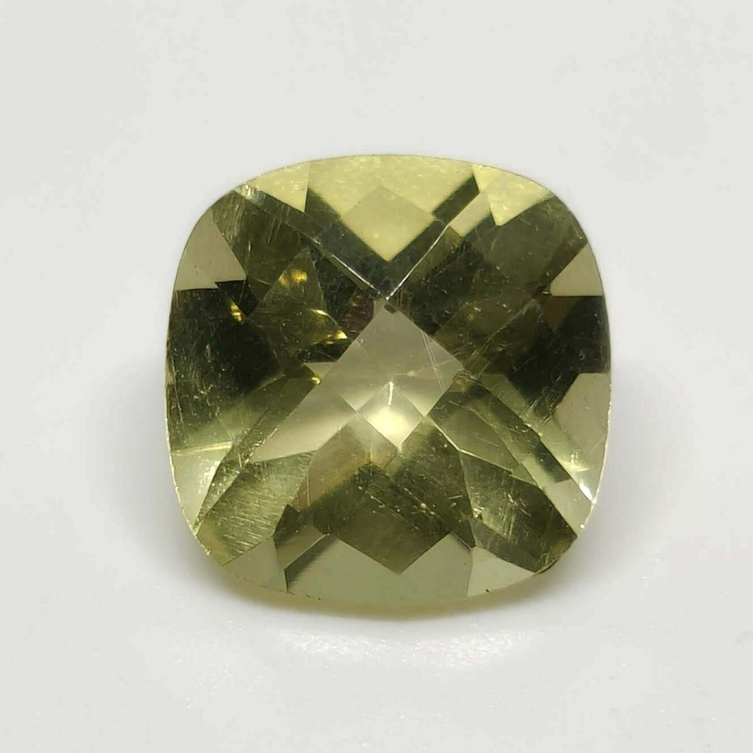 3.90 ct Natural Lemon Quartz: Gemstones: QuartzCarat Weights: 3.90 ct Size/Dimensions: 10 x 10 x 6 mm
