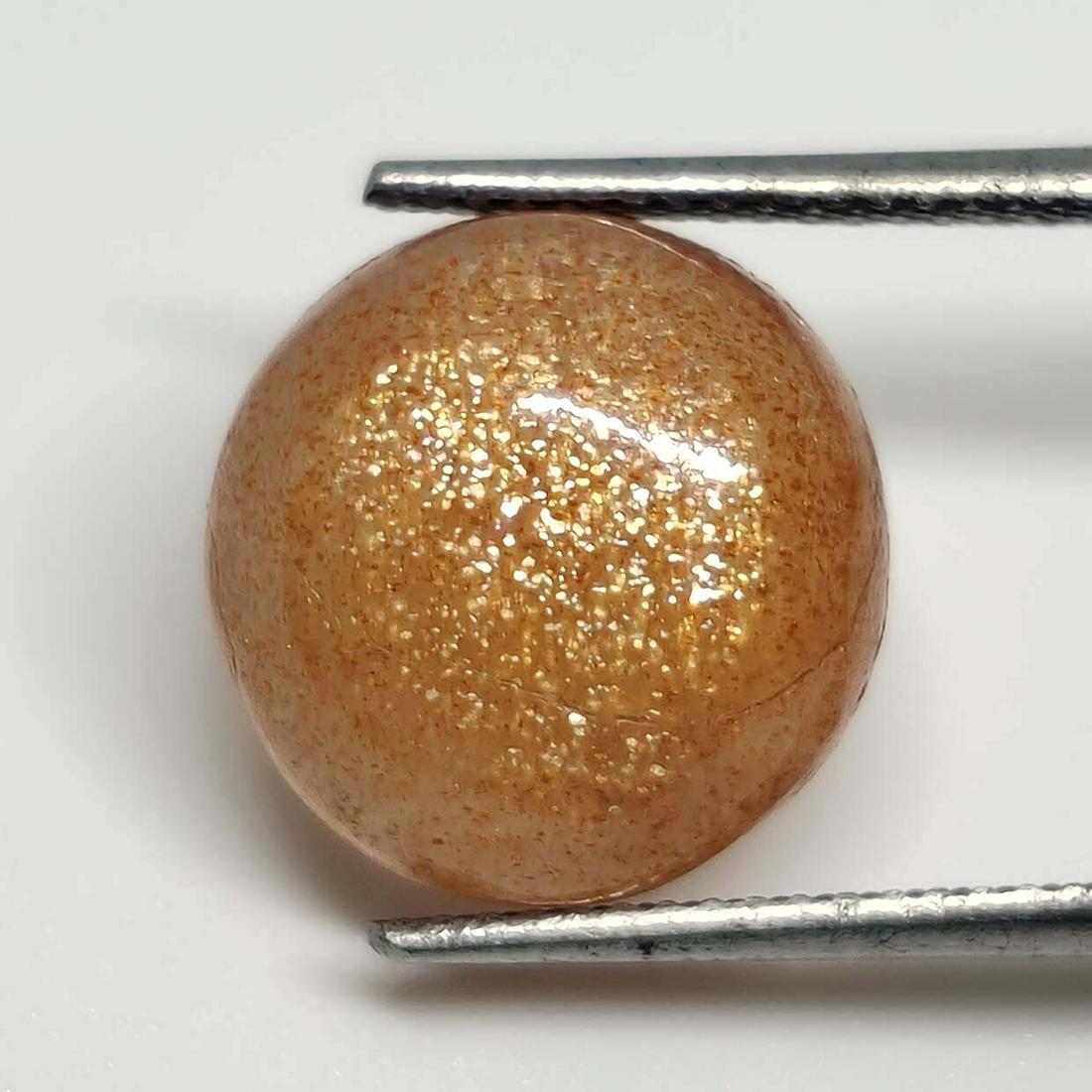 6.20 ct Natural Sunstone: Gemstones: SunstoneCarat Weights: 6.20 ct Size/Dimensions: 12 x 12 x 5 mm