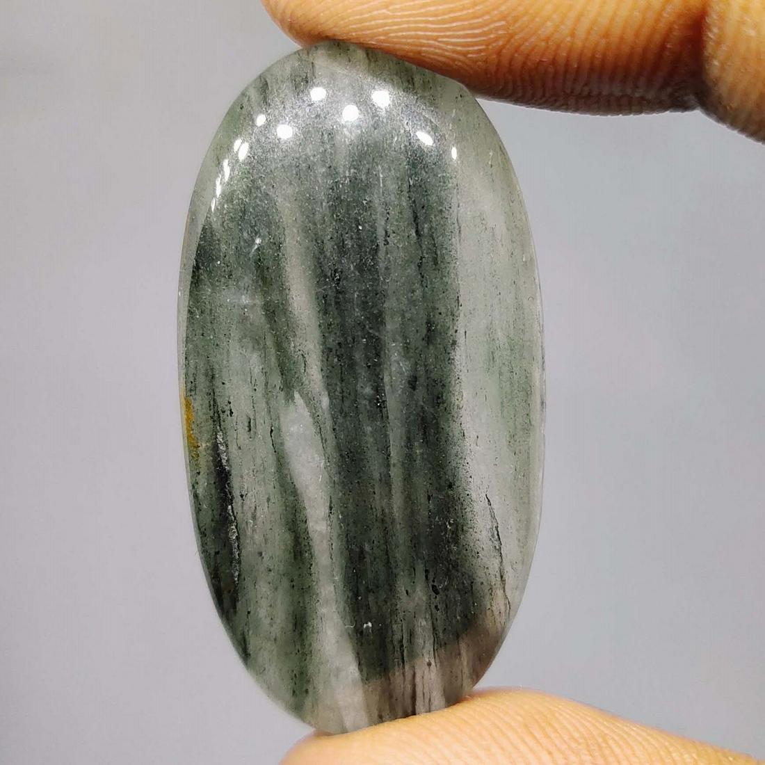 37.70 ct Natural Moss Rutile Quartz (1 of 2)