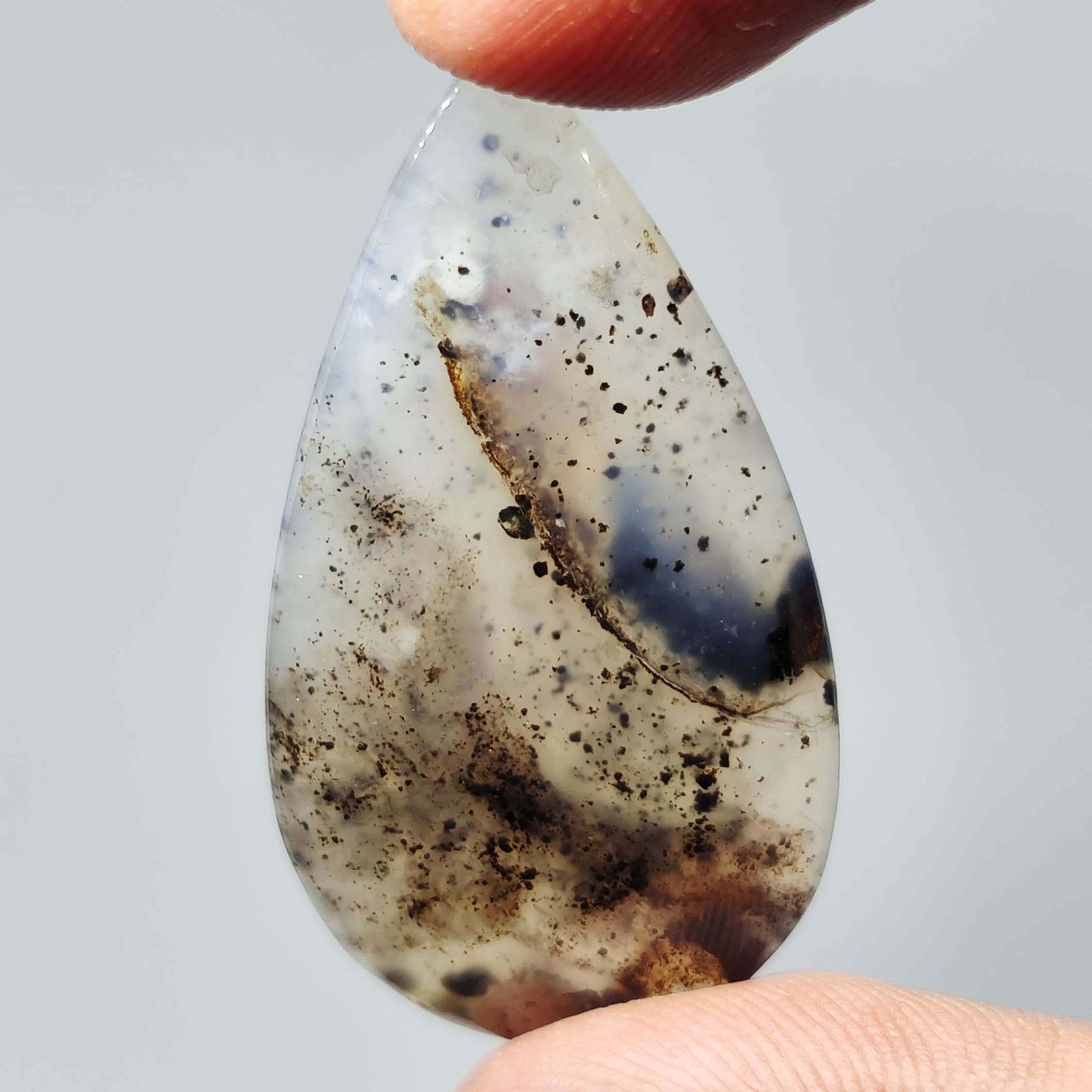 31.00 ct  Natural Montana Agate (1 of 1)