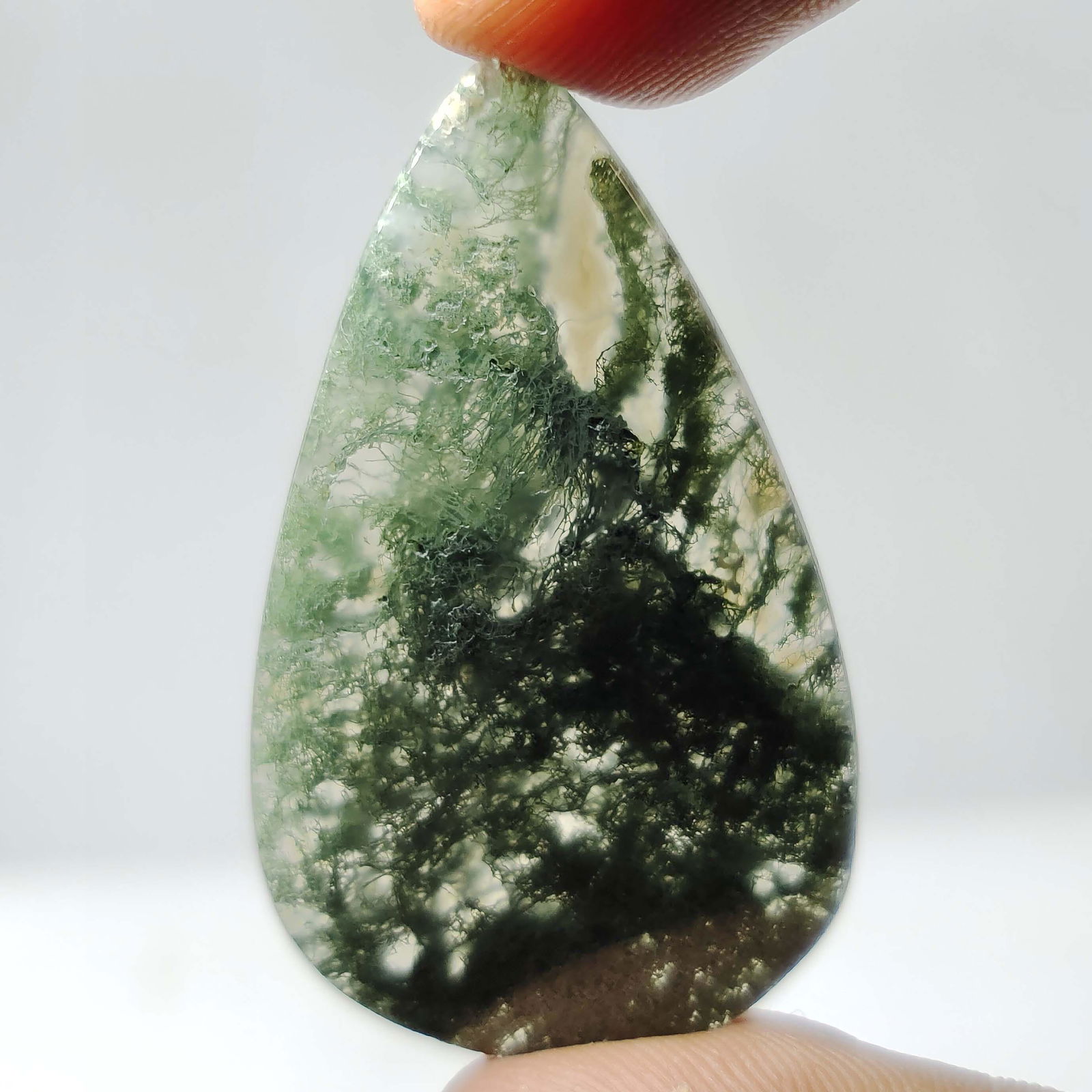 36.20 ct Natural Moss Agate (1 of 1)