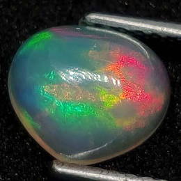 1.15 ct Natural Ethiopian Fire White Opal