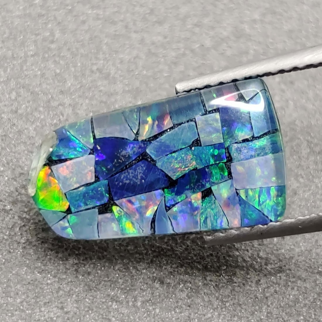 4.15 ct Australian Triplet Mosaic Opal (1 of 2)