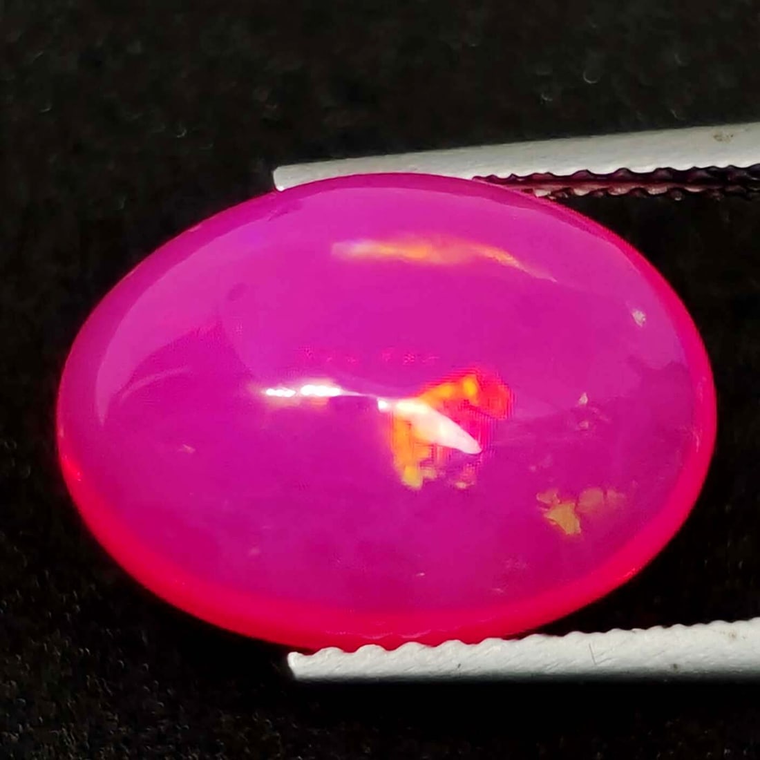 4.30 Ct "Top Quality" Natural Ethiopian Pink Fire Opal (1 of 2)