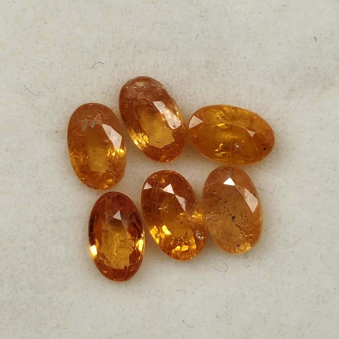 2.30 Ct "Fanta Orange" Natural Spessartite Garnet Set: Gemstones: Natural Spessartite GarnetCarat Weights: 2.30 ct Size/Dimensions: 5 X 3 mmTreatment: None