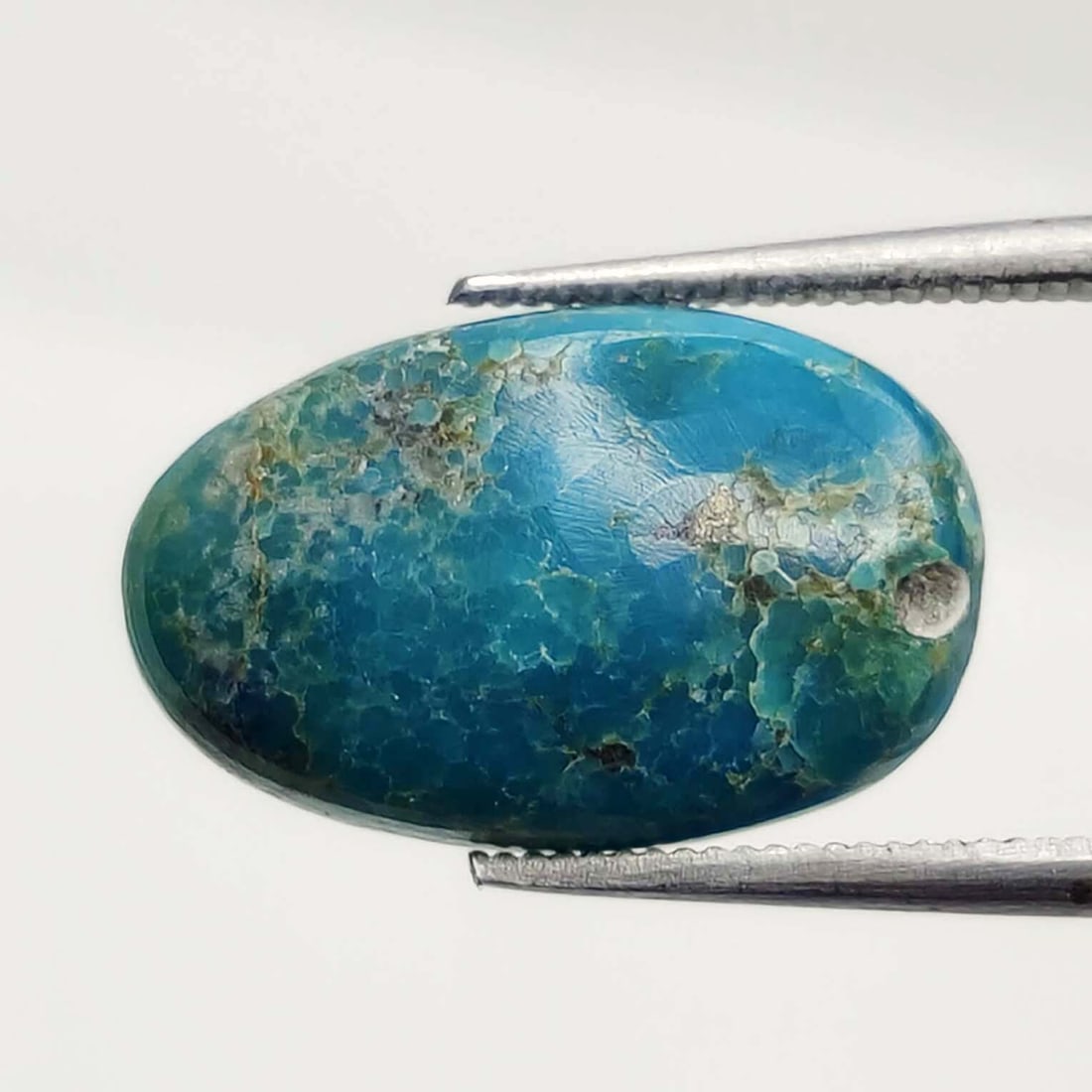 6.10 ct Natural Tibetan Turquoise: Gemstones: Natual Blue Gem Turquoise /Carat Weights: 6.10 ct /Size/Dimensions: 28 X 20 X 5.70 mm