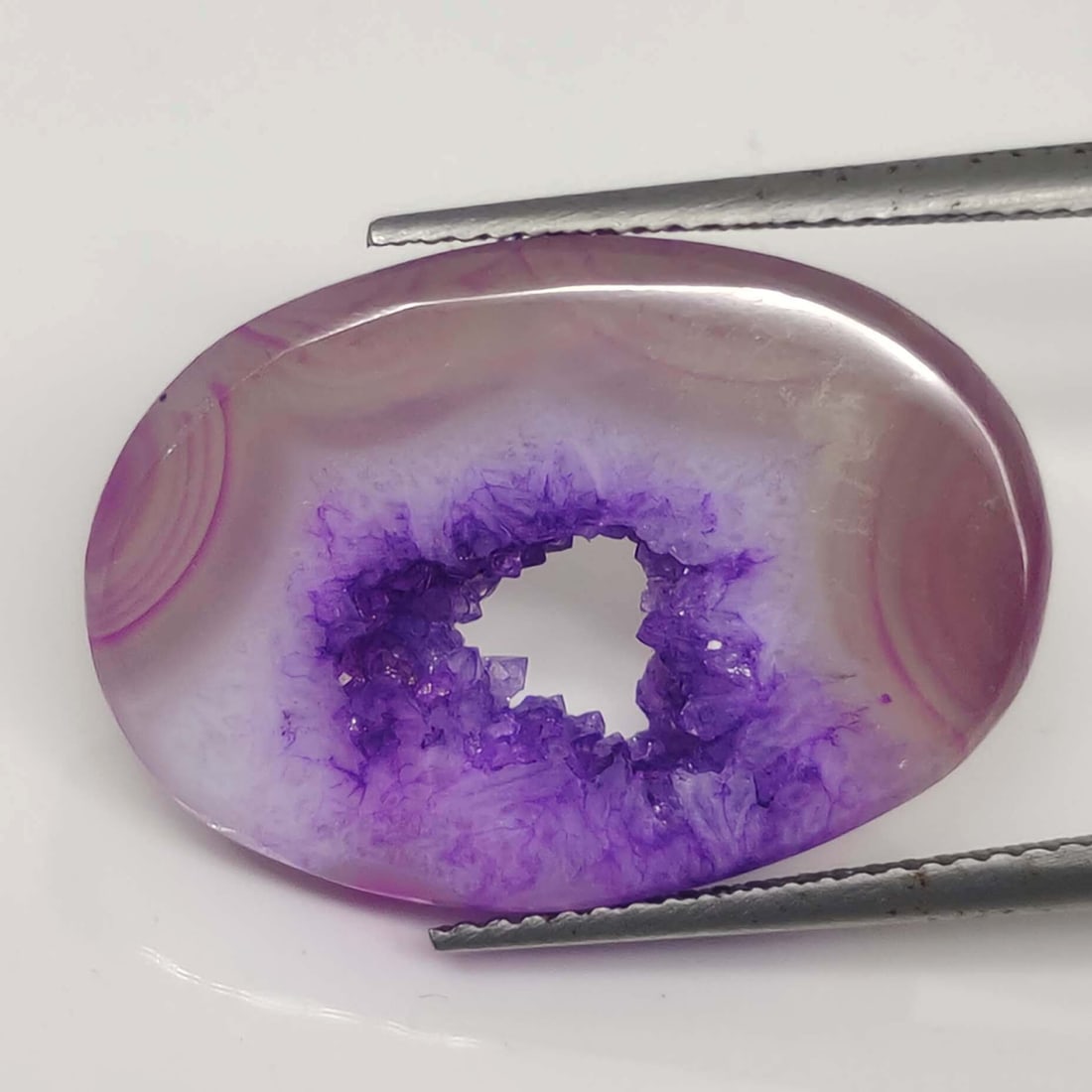 16.90 ct Natural Onyx Druzy (1 of 2)