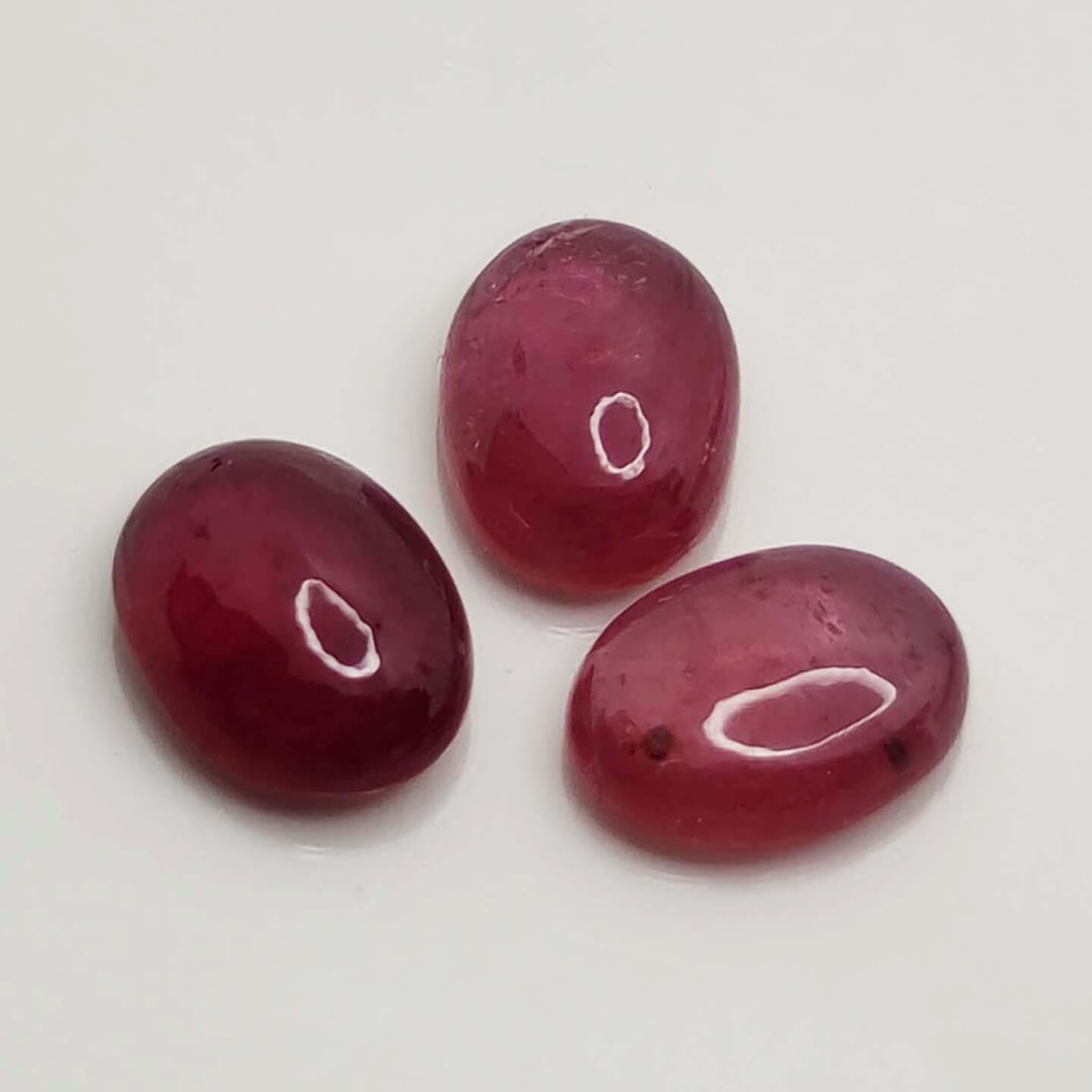 4.10 Ct Natural Red Ruby Set (1 of 1)