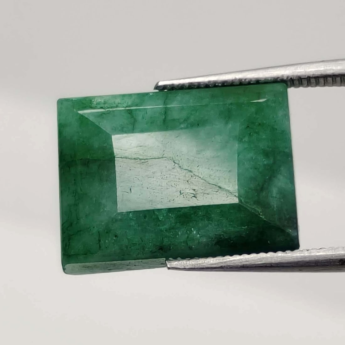 17.30 ct Natural Coated Emerald (1 of 2)