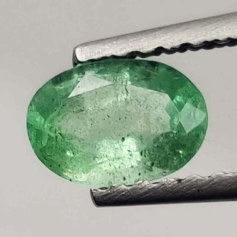 0.50 ct Natural Zambian Emerald Oval: Gemstones: Natural Emerald /Carat Weights: 0.50 ct /Size or Dimensions: 6 X 4.30 X 3 mm Approx /Treatment : Colorless Oil