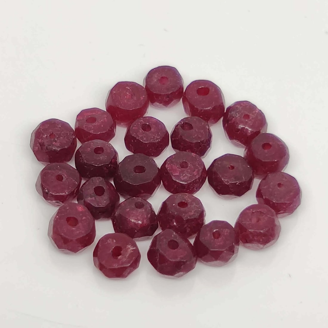 12.30 Ct Natural Red Ruby Loose Beads (1 of 1)
