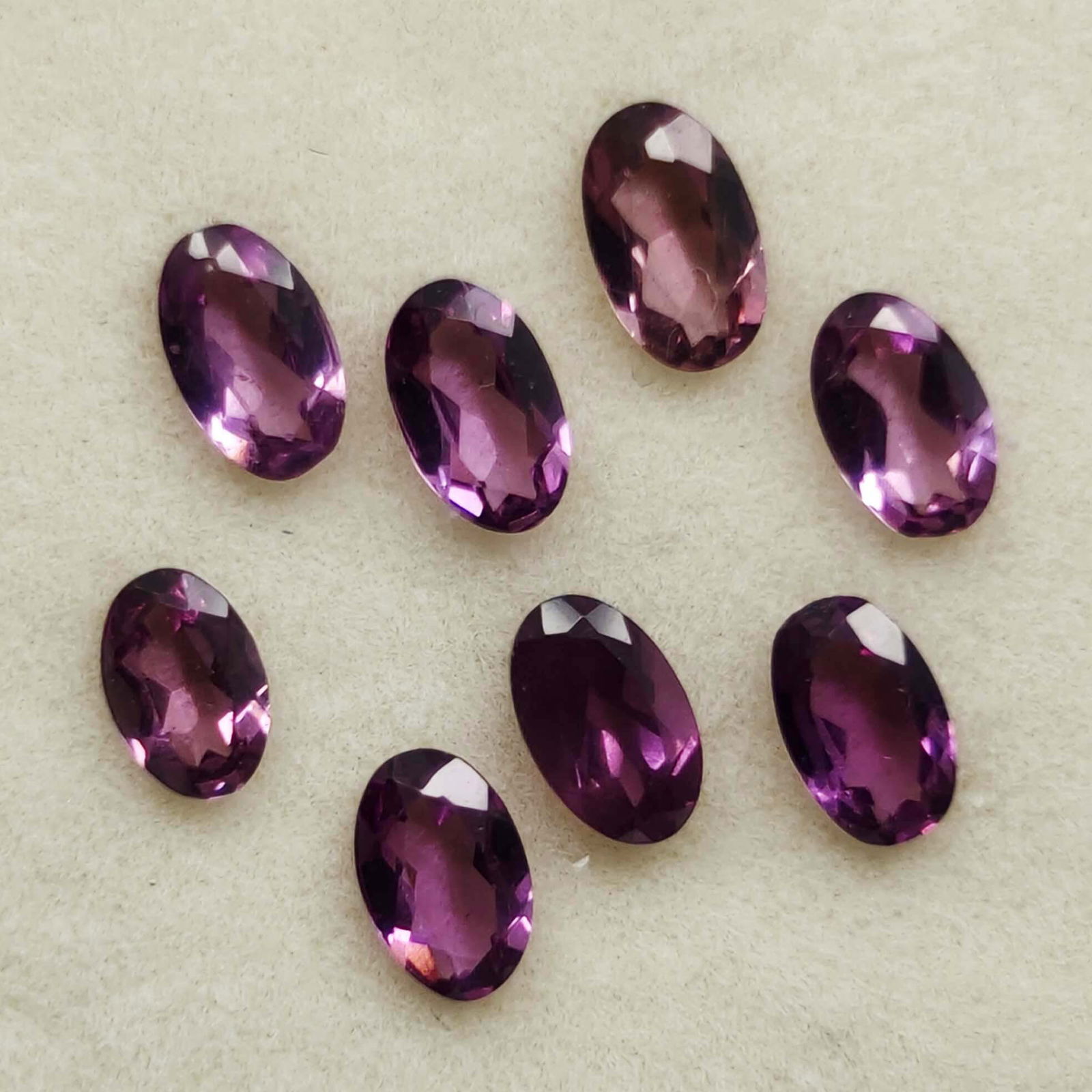 1.90 Ct "Rare" Natural African Lotus Garnet Set (1 of 2)