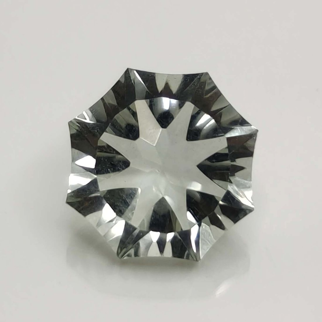 3.70 Ct Natural Green Amethyst Fancy Shape (1 of 2)