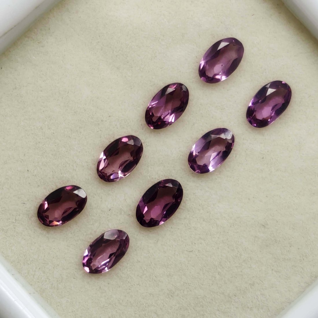 1.90 Ct "Rare" Natural African Lotus Garnet Set (1 of 2)