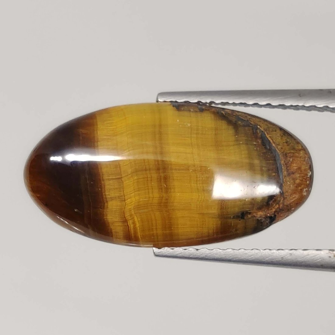 6.15 Ct Natural Golden Tiger's Eye: Gemstones: Natural Tiger's Eye /Carat Weights: 6.15 ct /Size or Dimensions: 20 X 10 X 3.70 mm /Treatment: No