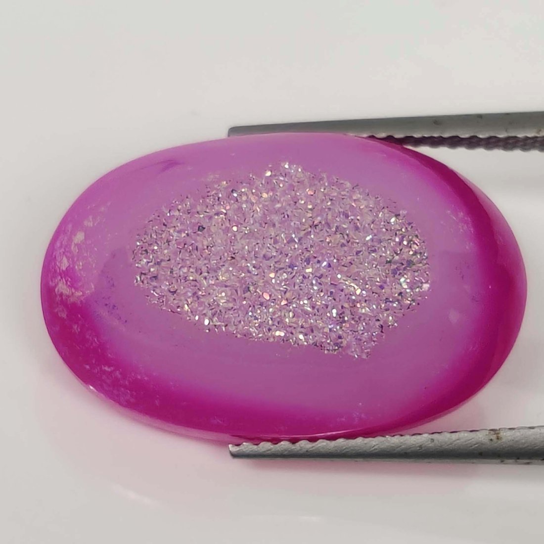 16.55 ct Natural Good Druzy (1 of 2)