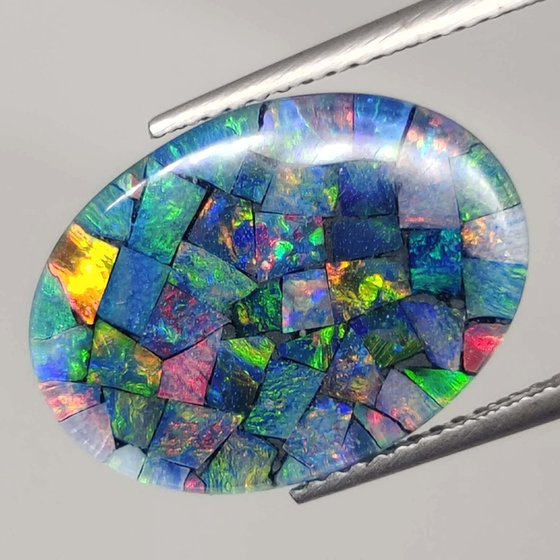7.35 ct Australian Triplet Mosaic Opal (1 of 3)