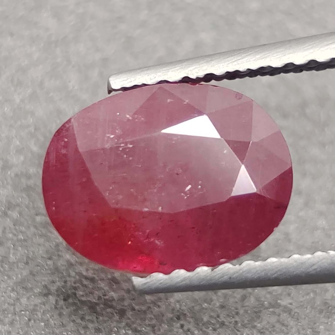 2.90 Ct Natural Mozambique Red Ruby (1 of 2)